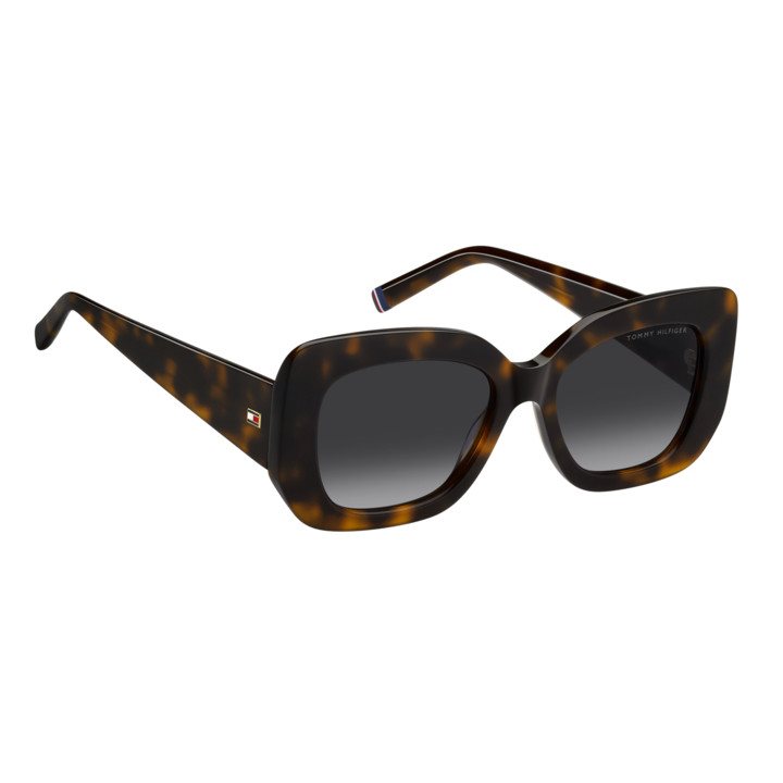 Lunettes de soleil Tommy Hilfiger TH 2224/S Havana / verres Dark Grey Shaded (086-9O)