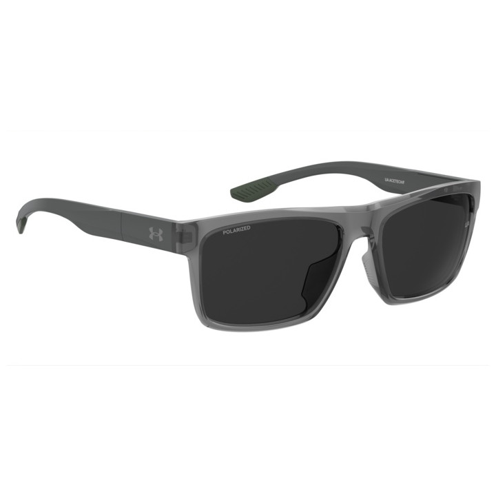 Lunettes de soleil Under Armour UA ACETECH/F Crystal Grey / verres Grey Polarized (63M-M9)