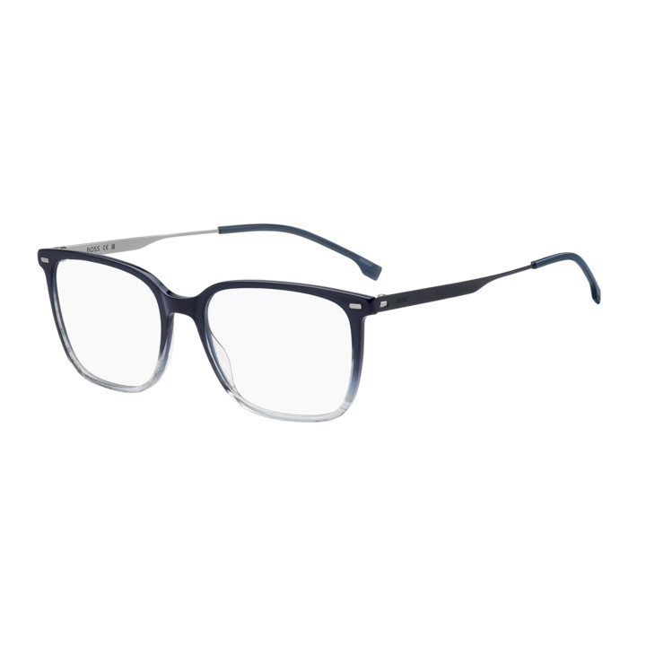 Lunettes de vue BOSS 1696 Striped Blue Grey / verres Transparent (3HH-99)