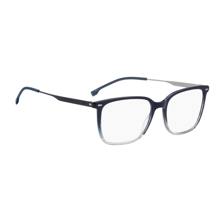 Lunettes de vue BOSS 1696 Striped Blue Grey / verres Transparent (3HH-99)
