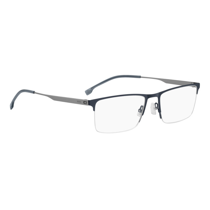 Lunettes de vue BOSS 1698 Matte Blue Ruthenium / verres Transparent (KU0-99)