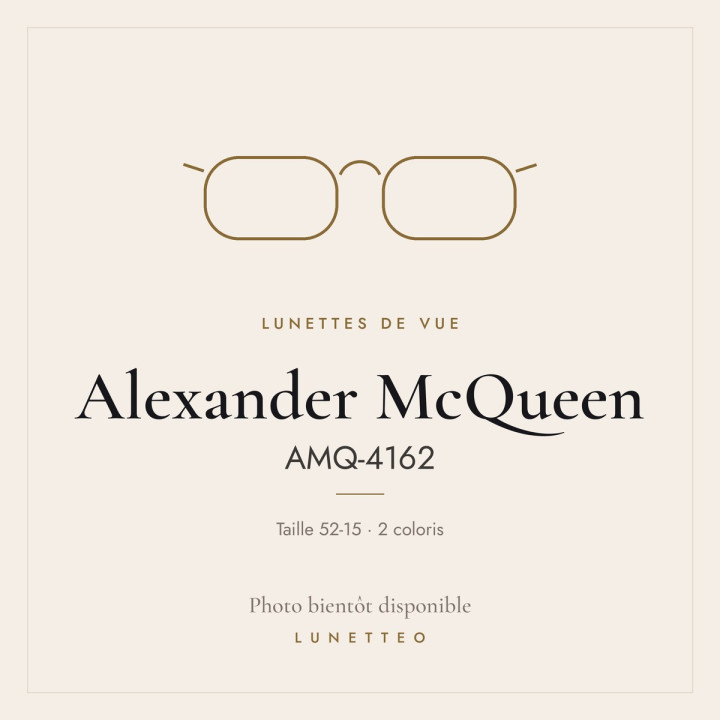 Lunettes de vue Alexander McQueen AMQ-4162