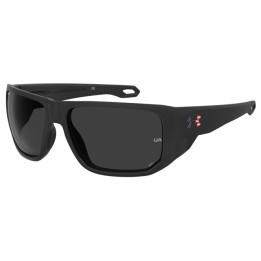 Lunettes de soleil Under Armour UA ATTACK 2 Black Multicolor / verres Grey Polarized Oleophobic (SZE-6C)