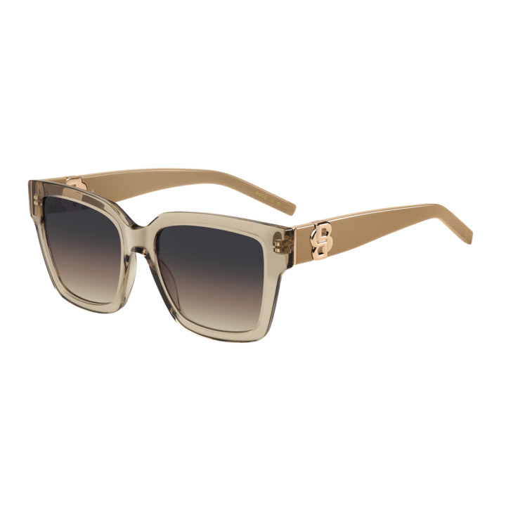 Lunettes de soleil BOSS 1744/S Nude Beige / verres Grey Brown Doubleshade (DLN-PR)