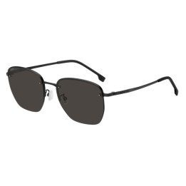 Lunettes de soleil BOSS 1712/F/SK Matte Black / verres Grey (003-IR)