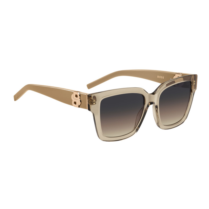 Lunettes de soleil BOSS 1744/S Nude Beige / verres Grey Brown Doubleshade (DLN-PR)