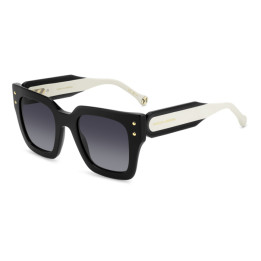 Lunettes de soleil Carolina Herrera HER 0255/S Black / verres Dark Grey Shaded (807-9O)