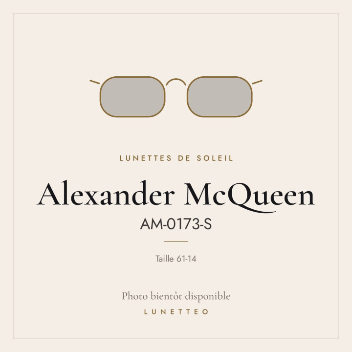 Lunettes de soleil Alexander McQueen AM-0173-S