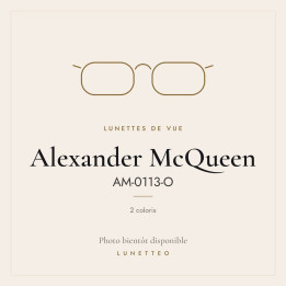 Lunettes de vue Alexander McQueen AM-0113-O