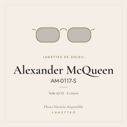 Lunettes de soleil Alexander McQueen AM-0117-S