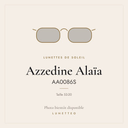 Lunettes de soleil Azzedine Alaïa AA0086S