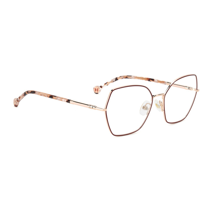 Lunettes de vue Carolina Herrera HER 0272 Burgundy Copper Gold (YK9)
