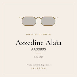 Lunettes de soleil Azzedine Alaïa AA0080S