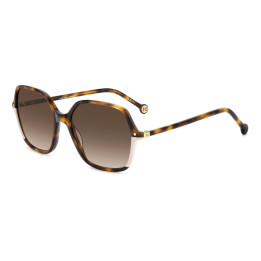 Lunettes de soleil Carolina Herrera HER 0278/S Havana / verres Brown Shaded (086-HA)