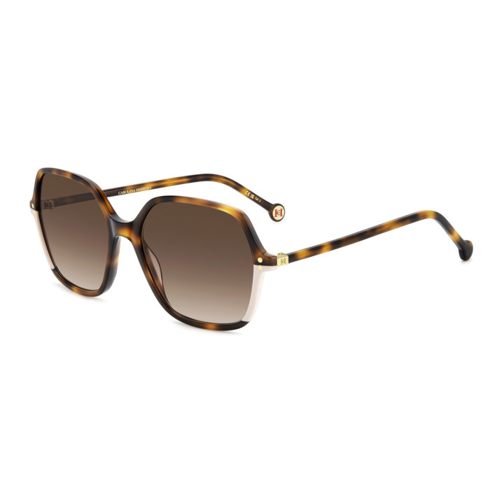 Lunettes de soleil Carolina Herrera HER 0278/S Havana / verres Brown Shaded (086-HA)