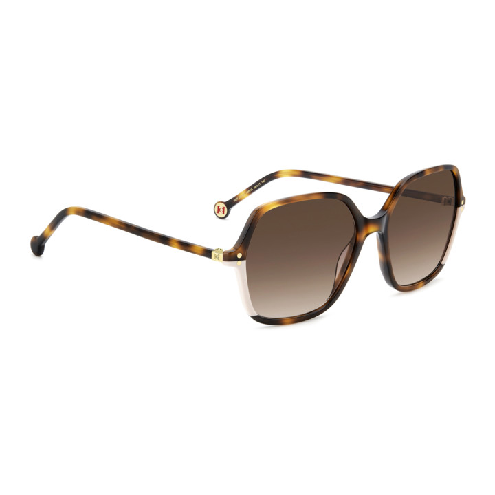Lunettes de soleil Carolina Herrera HER 0278/S Havana / verres Brown Shaded (086-HA)