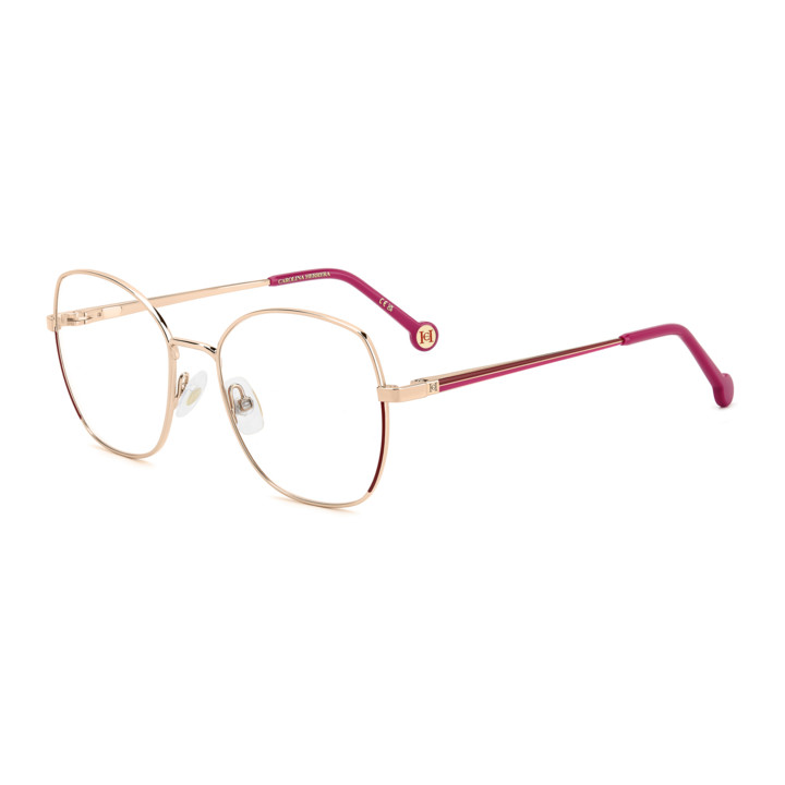 Lunettes de vue Carolina Herrera HER 0281 Burgundy Copper Gold (YK9)