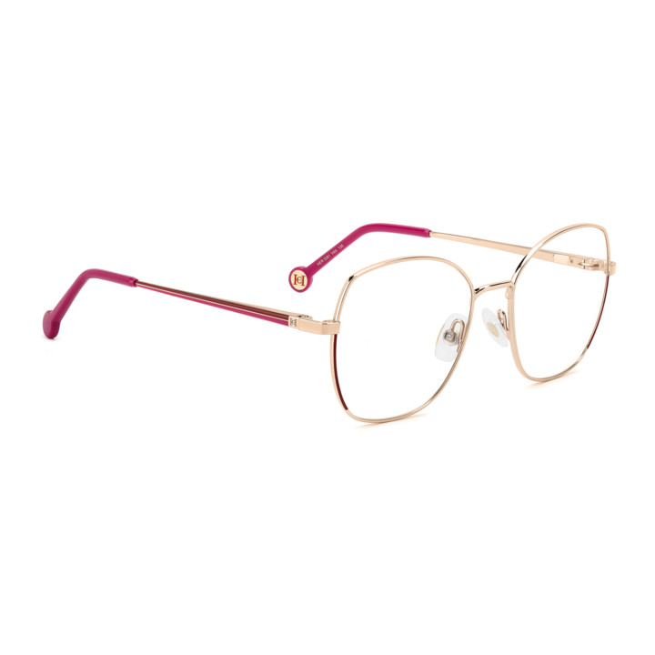 Lunettes de vue Carolina Herrera HER 0281 Burgundy Copper Gold (YK9)