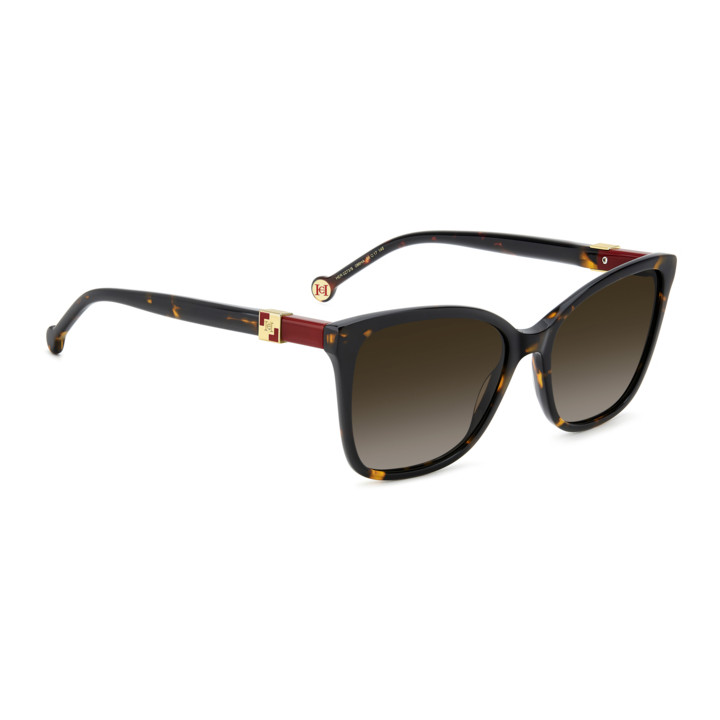 Lunettes de soleil Carolina Herrera HER 0273/S Havana / verres Brown Shaded (086-HA)