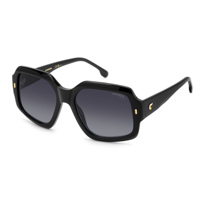 Lunettes de soleil Carrera 3045/S Black / verres Dark Grey Shaded (807-9O)