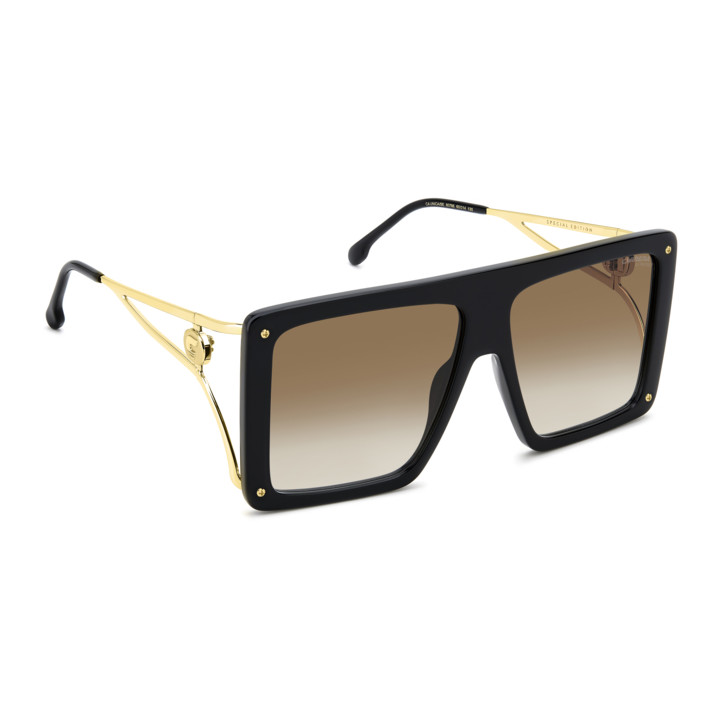 Lunettes de soleil Carrera CA UNICA/SE Black / verres Black Brown Green Antireflex (807-86)
