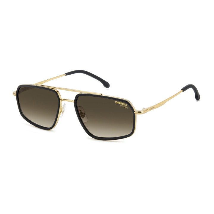 Lunettes de soleil Carrera 338/S Matte Black / verres Black Brown Green Antireflex (003-86)