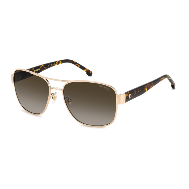 Lunettes de soleil Carrera 3042/S Gold Havana / verres Brown Shaded (06J-HA)