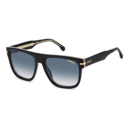 Lunettes de soleil Carrera 340/S Black Gold / verres Dk Blue Shaded (2M2-08)