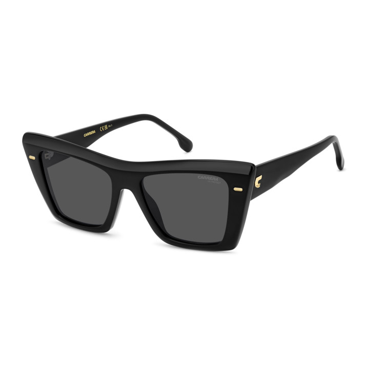 Lunettes de soleil Carrera 3046/S Black / verres Grey (807-IR)