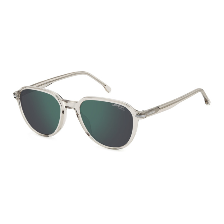 Lunettes de soleil Carrera 342/S Beige Ruthenium / verres Green Mirror (R1T-MT)