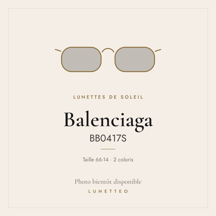 Lunettes de soleil Balenciaga BB0417S