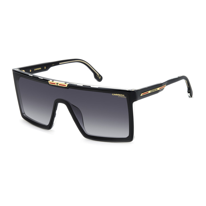 Lunettes de soleil Carrera VICTORY C 07/S Black Crystal / verres Dark Grey Shaded (7C5-9O)