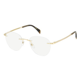 Lunettes de vue David Beckham DB 1166 Gold / verres Blue Mirror (J5G-2Y)