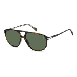 Lunettes de soleil David Beckham DB 1159/S Havana / verres Green Polarized (086-UC)