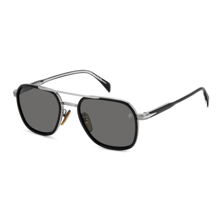 Lunettes de soleil David Beckham DB 1161/S Black Ruthenium / verres Grey Polarized (284-M9)