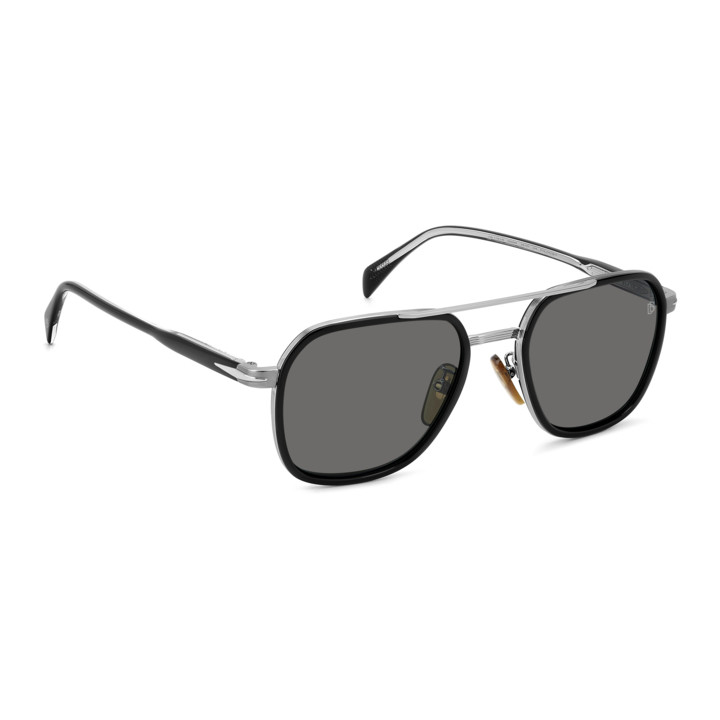 Lunettes de soleil David Beckham DB 1161/S Black Ruthenium / verres Grey Polarized (284-M9)