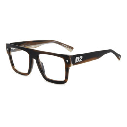 Lunettes de vue Dsquared2 D2 0147 Brown Horn (EX4)