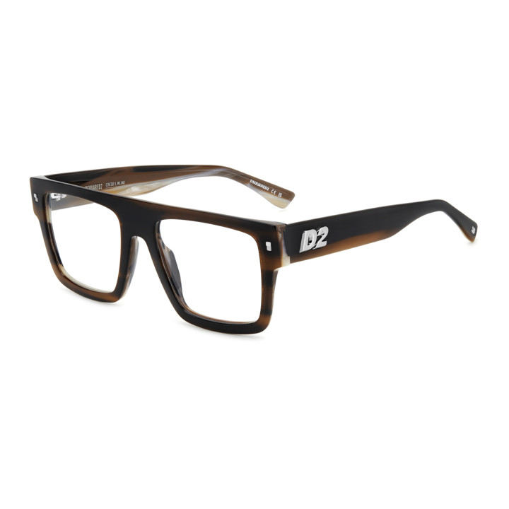 Lunettes de vue Dsquared2 D2 0147 Brown Horn (EX4)