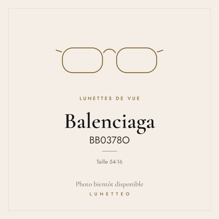Lunettes de vue Balenciaga BB0378O