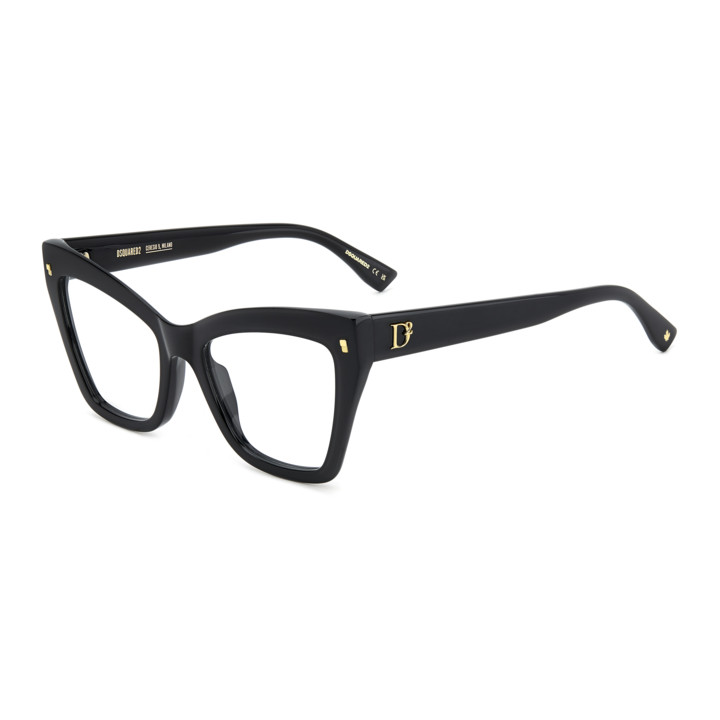 Lunettes de vue Dsquared2 D2 0152 Black (807)