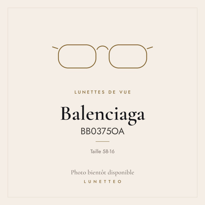 Lunettes de vue Balenciaga BB0375OA