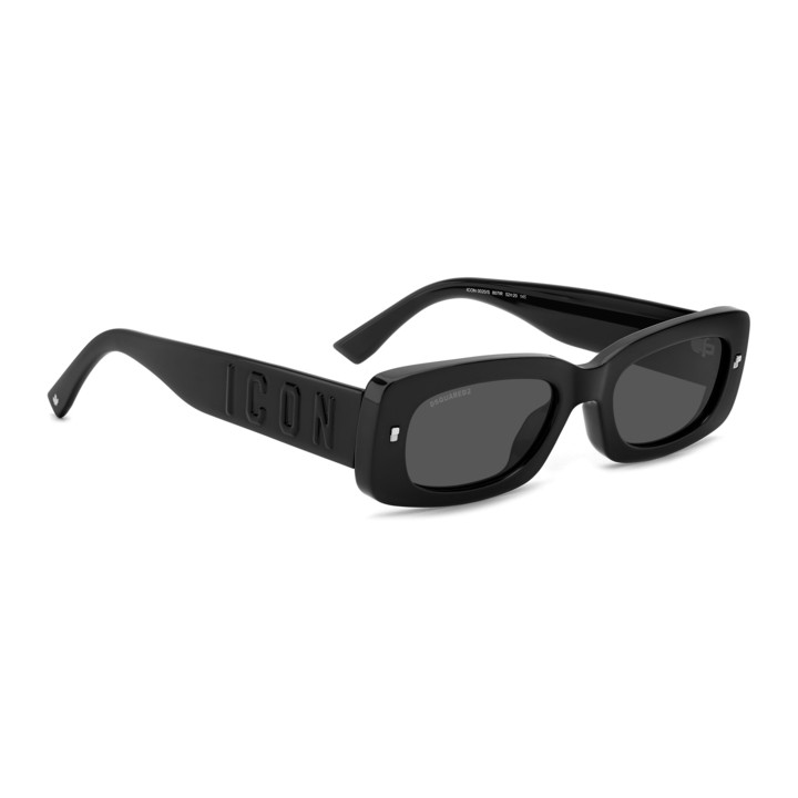 Lunettes de soleil Dsquared2 ICON 0020/S Black / verres Grey (807-IR)