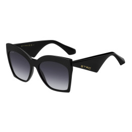 Lunettes de soleil Etro 0044/S Black / verres Dark Grey Shaded (807-9O)