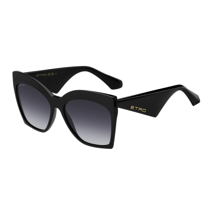Lunettes de soleil Etro 0044/S Black / verres Dark Grey Shaded (807-9O)