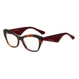 Lunettes de vue Etro 0046 Havana Burgundy (65T)