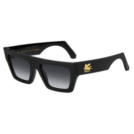 Lunettes de soleil Etro 0049/G/S Black / verres Dark Grey Shaded (807-9O)