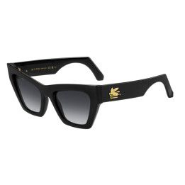 Lunettes de soleil Etro 0050/S Black / verres Dark Grey Shaded (807-9O)