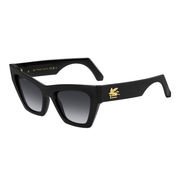 Lunettes de soleil Etro 0050/S Black / verres Dark Grey Shaded (807-9O)