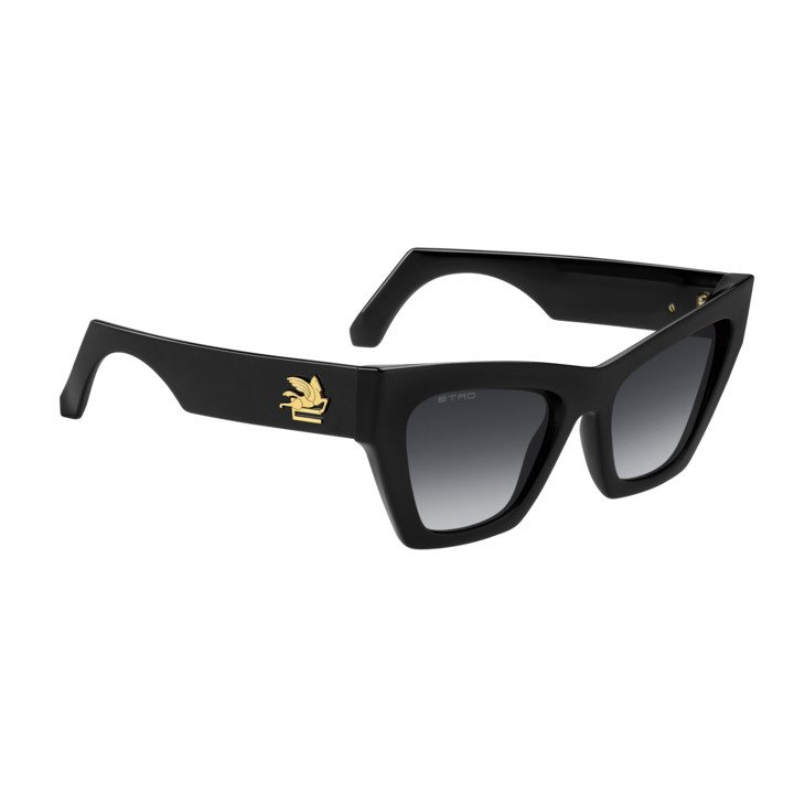 Lunettes de soleil Etro 0050/S Black / verres Dark Grey Shaded (807-9O)