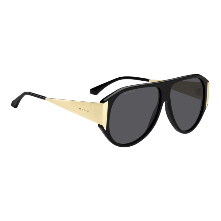 Lunettes de soleil Etro 0052/S Black / verres Grey (807-IR)